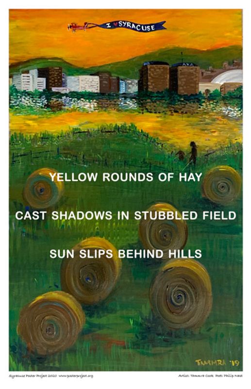 Yellow Rounds Of Hay