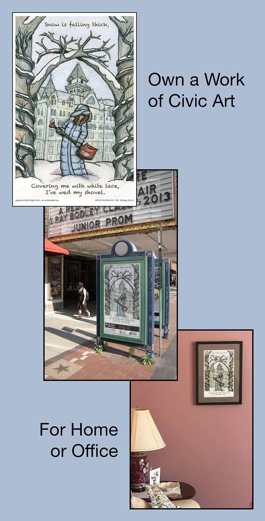 Photo Cascade, Front Page Website Detail