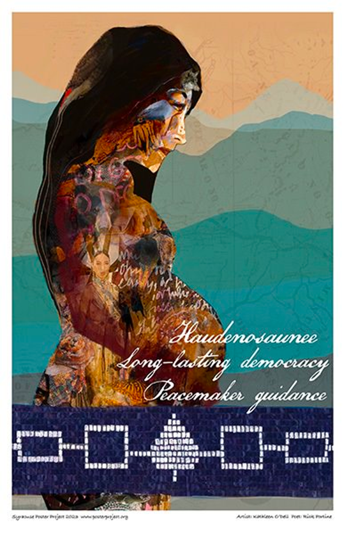 Pregnant Haudenosaunee woman 