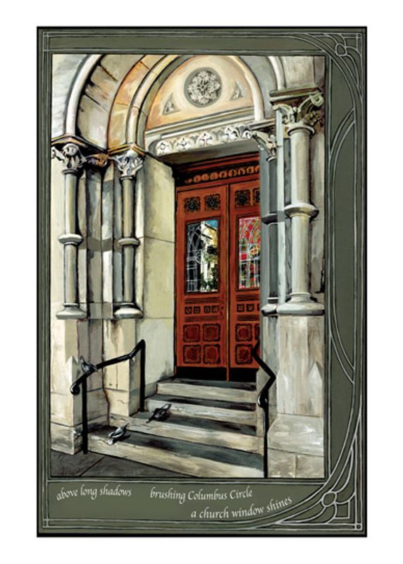 Cathedral Door Card