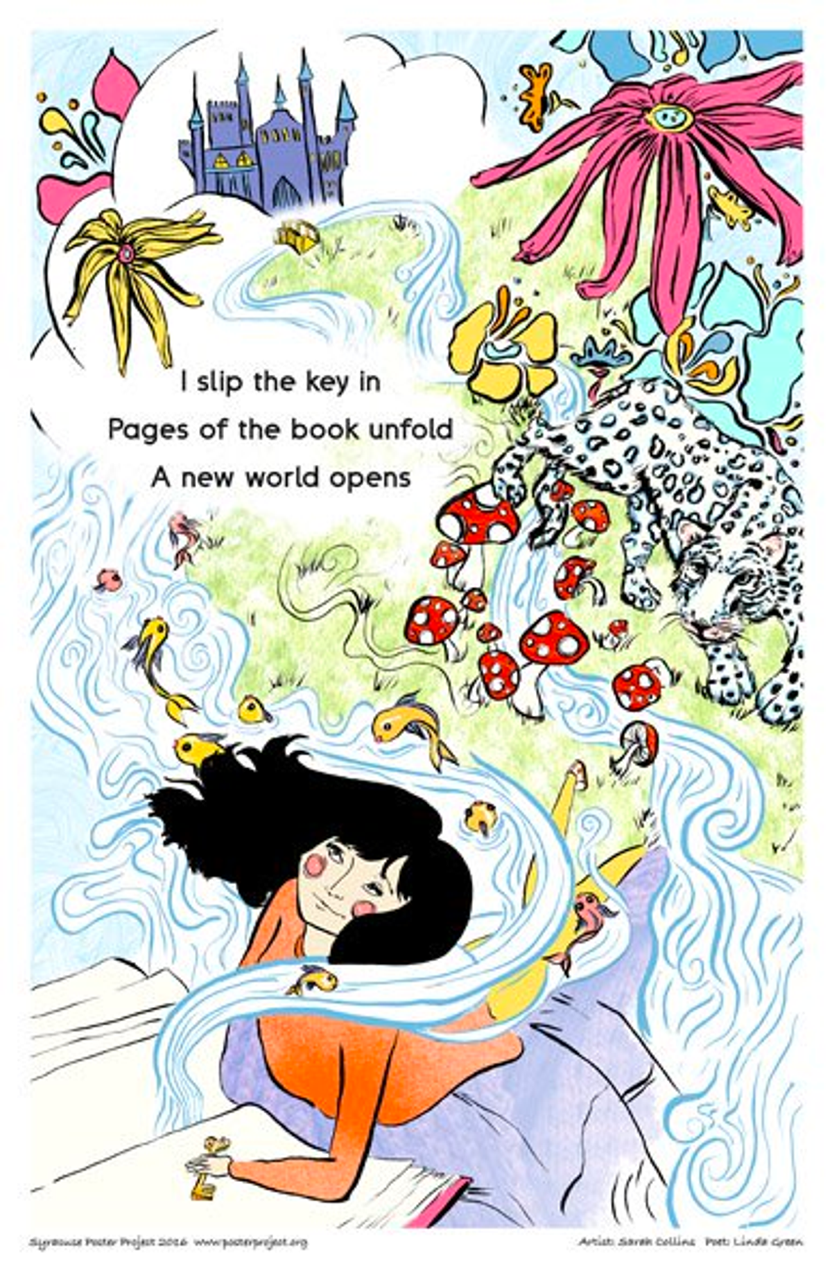 I slip the key in
Pages of the book unfold
A new world opens I Slip the Key In