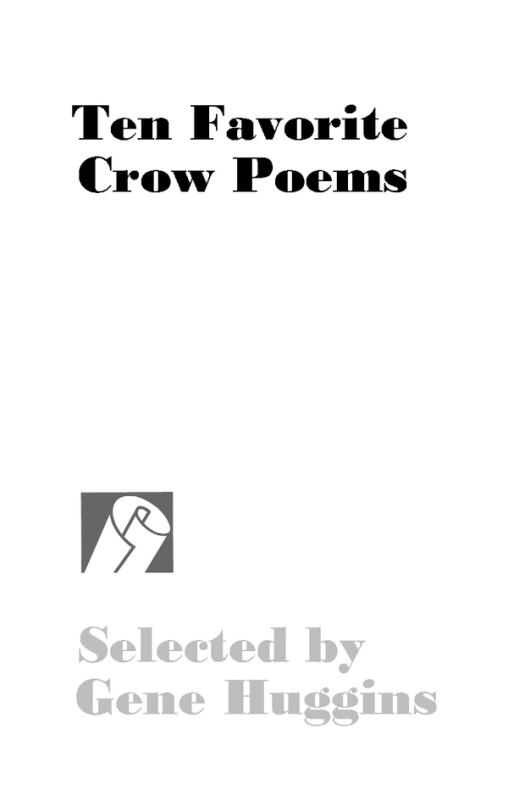 Ten Favorite Crow Poems, Title Page