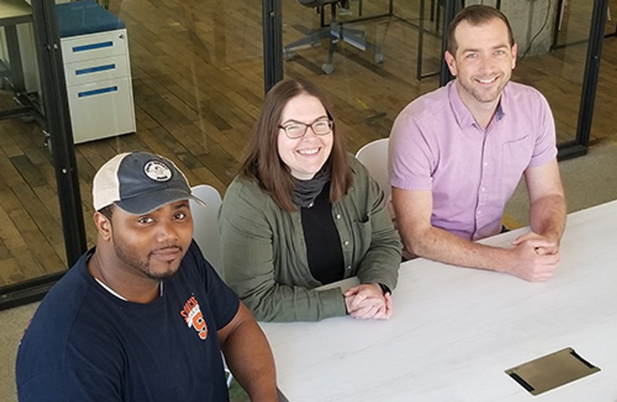 photo of Mel Saffold, Brielle Dailey, Mike Vormwald