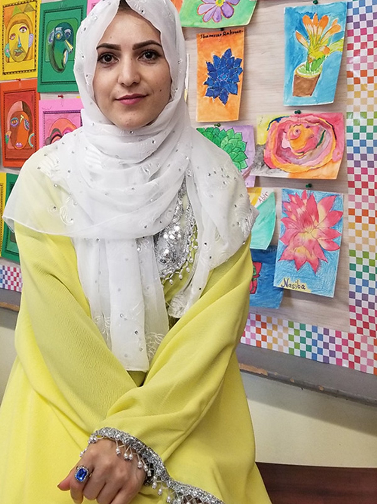 Student Nasiba Anwari