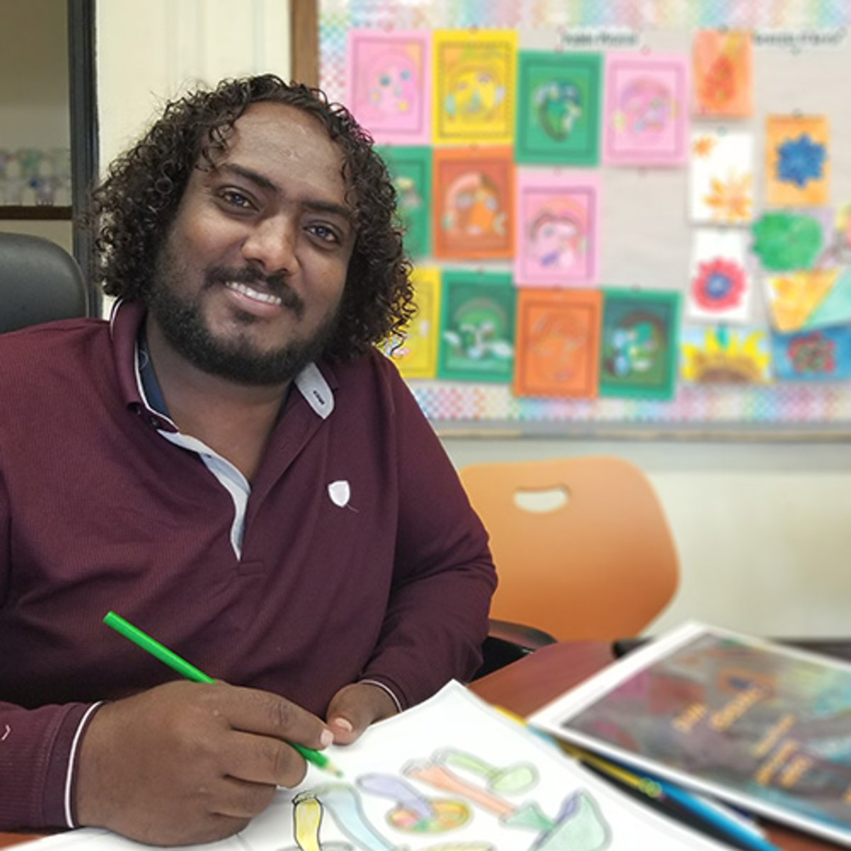 Student Ahmed Aweis Ahmed