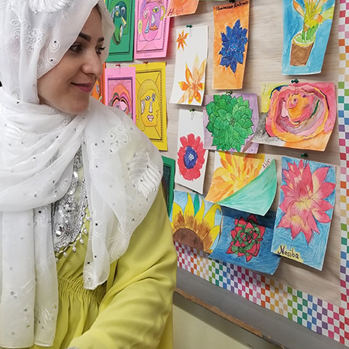Student Nasiba Anwari