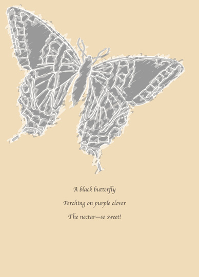 Butterfly Card Six Pack