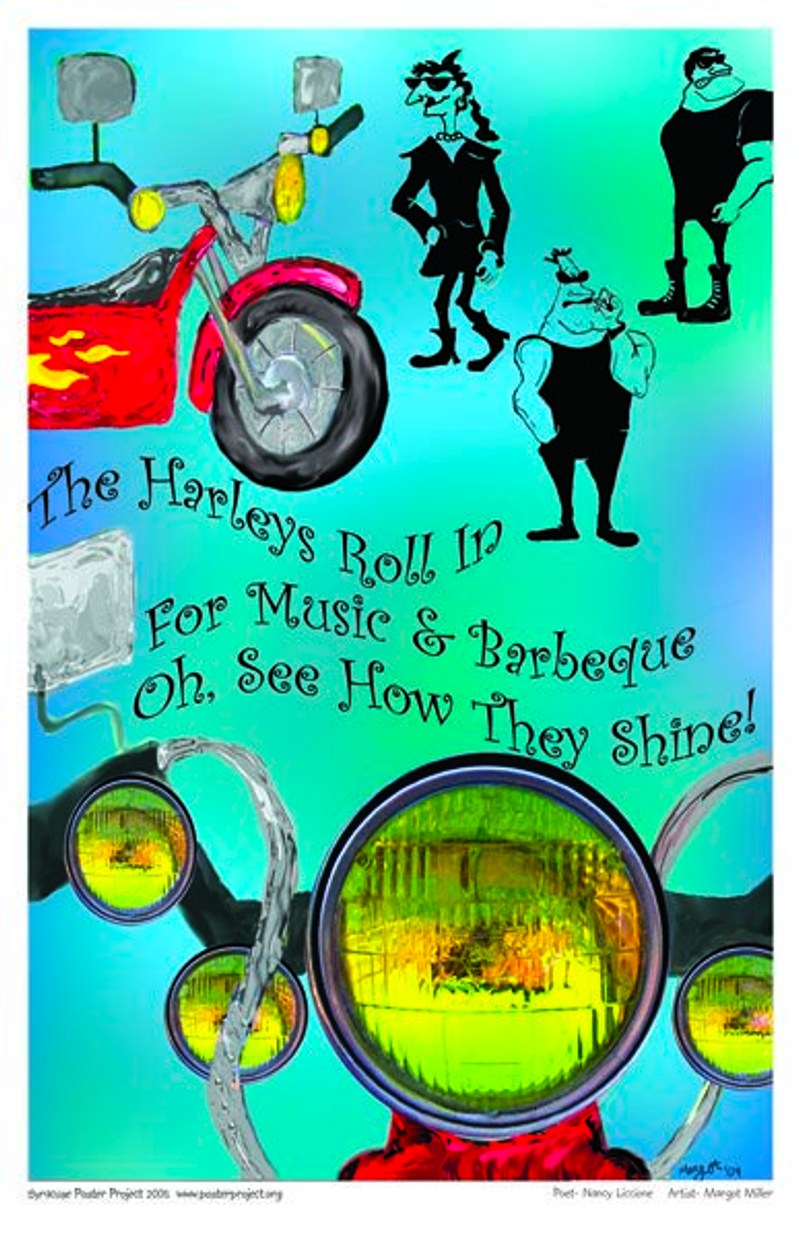 The Harleys Roll in