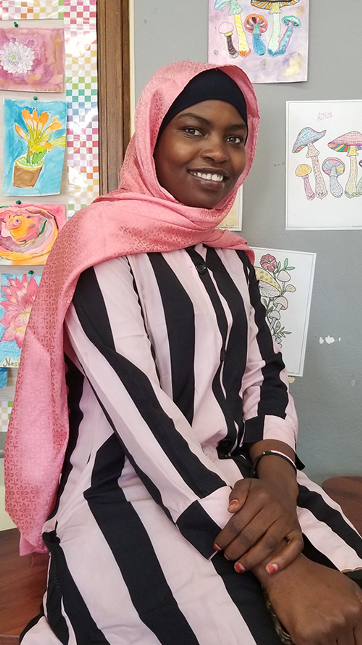 Student Aziza Mahamat Abdallah Bokhit