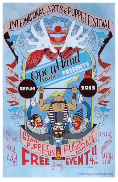 Open Hand Theater Poster