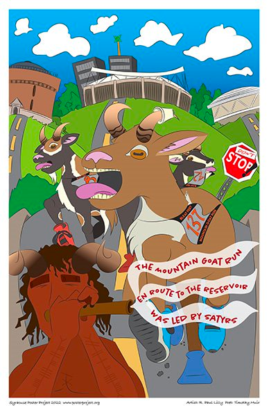 2022 Poster: The Mountain Goat Run