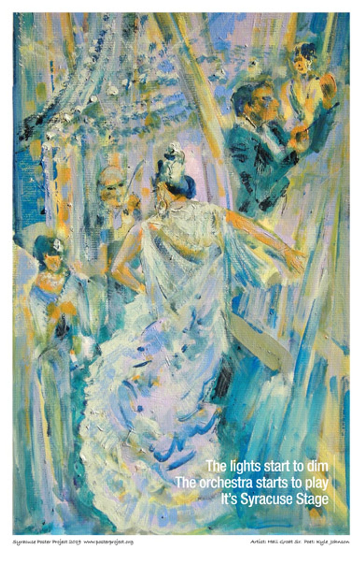 The lights start to dim
The orchestra starts to play
It's Syracuse Stage The Lights Start to Dim