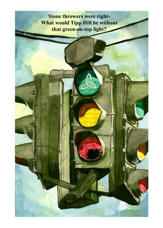 Tipp Hill Traffic Light Card