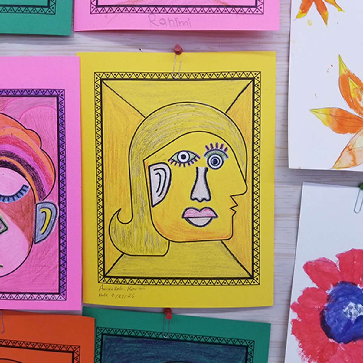 ESL Worksheets and paintings