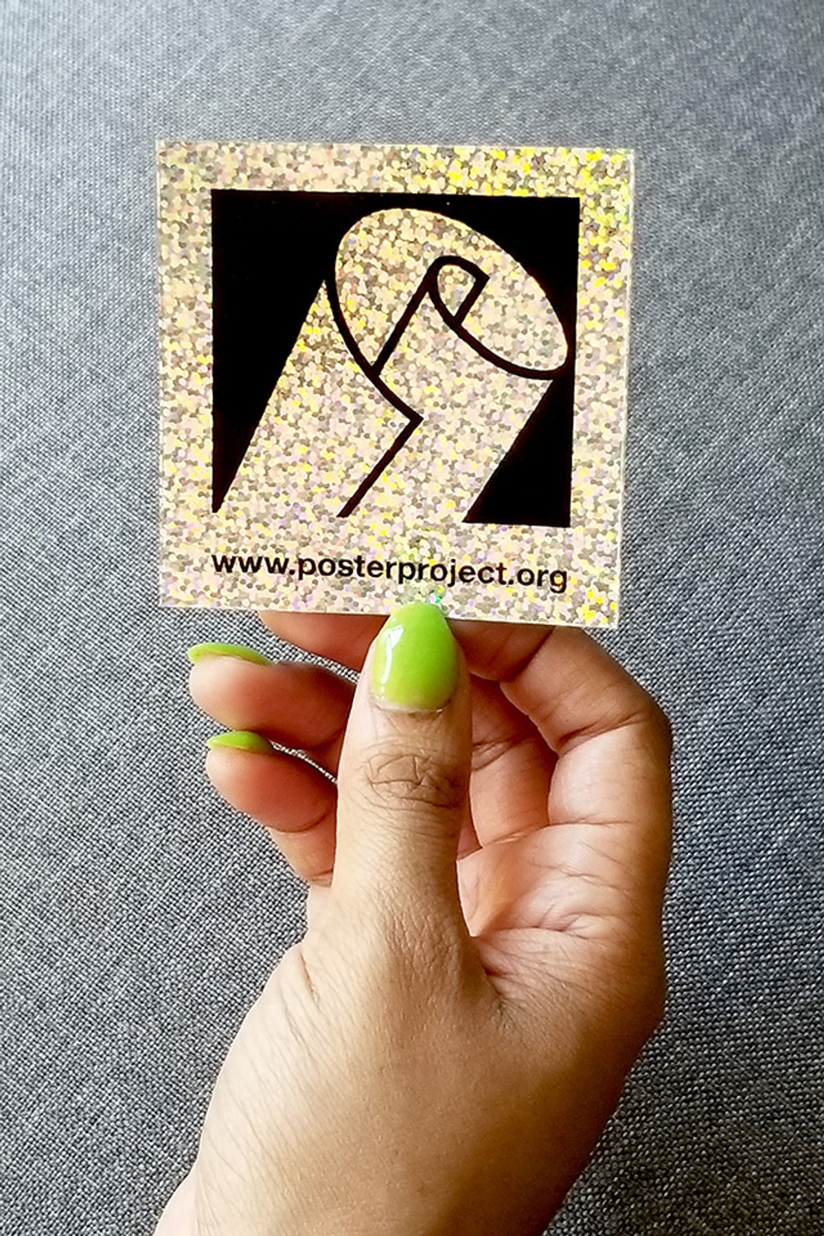 Sparkle sticker