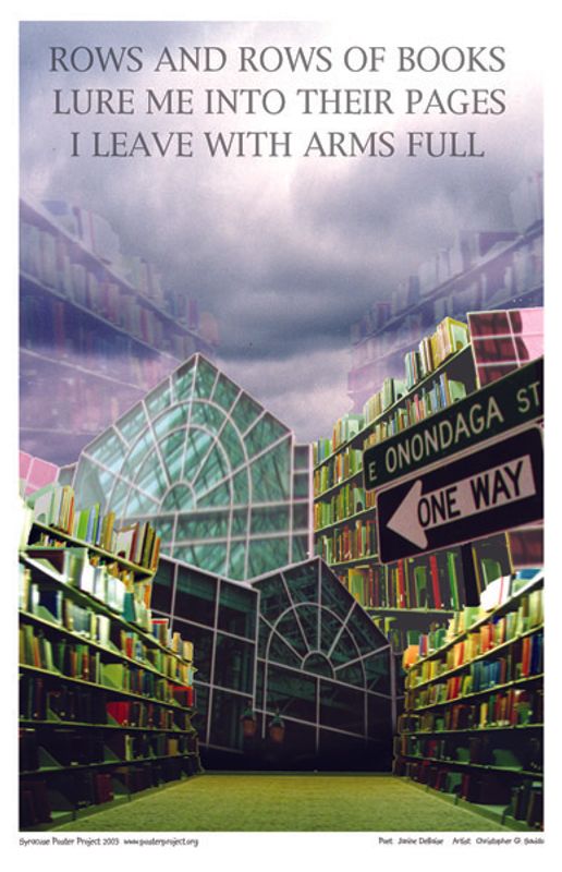2003 Poster: Rows and Rows of Books