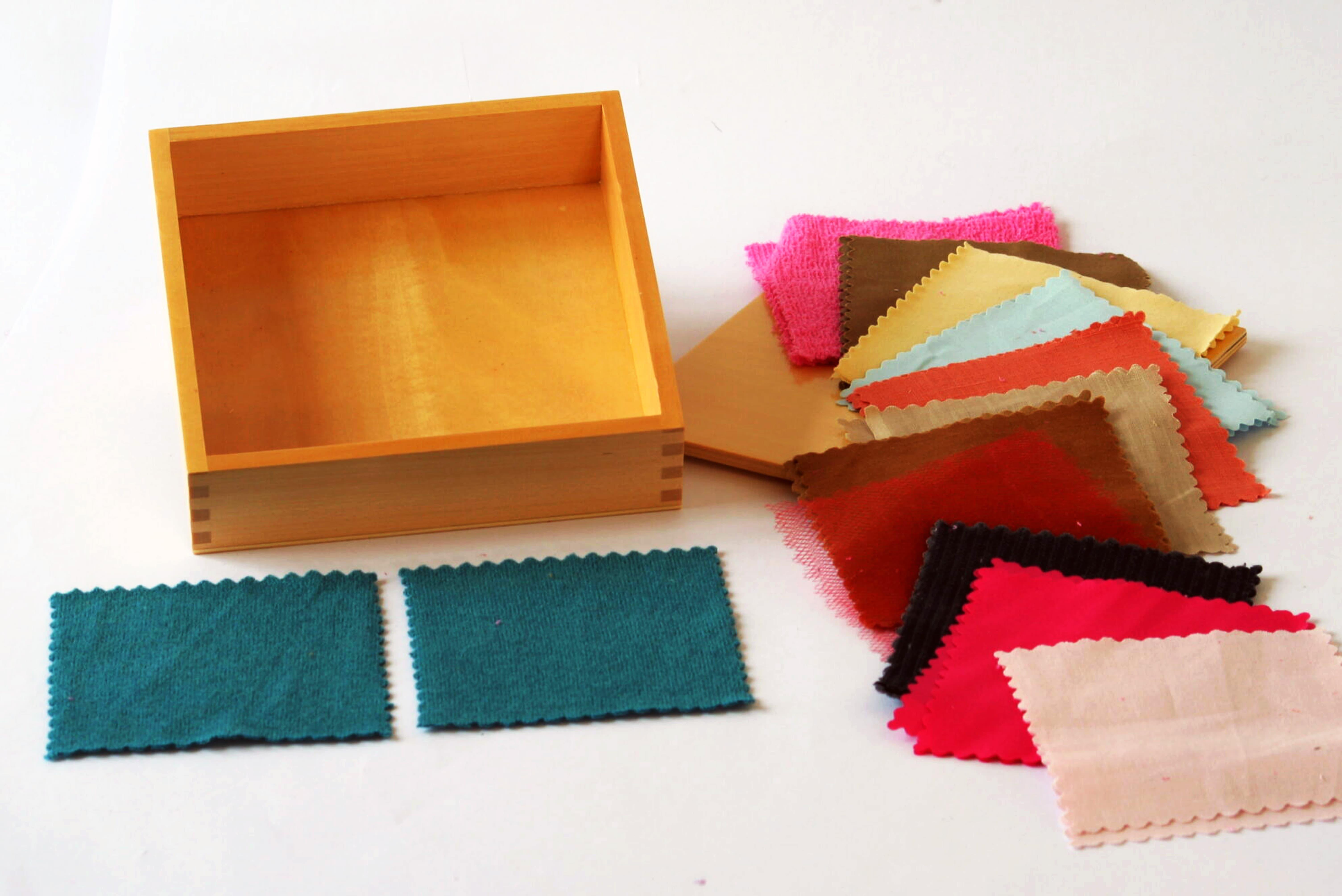 Montessori Activities - Touch Fabric