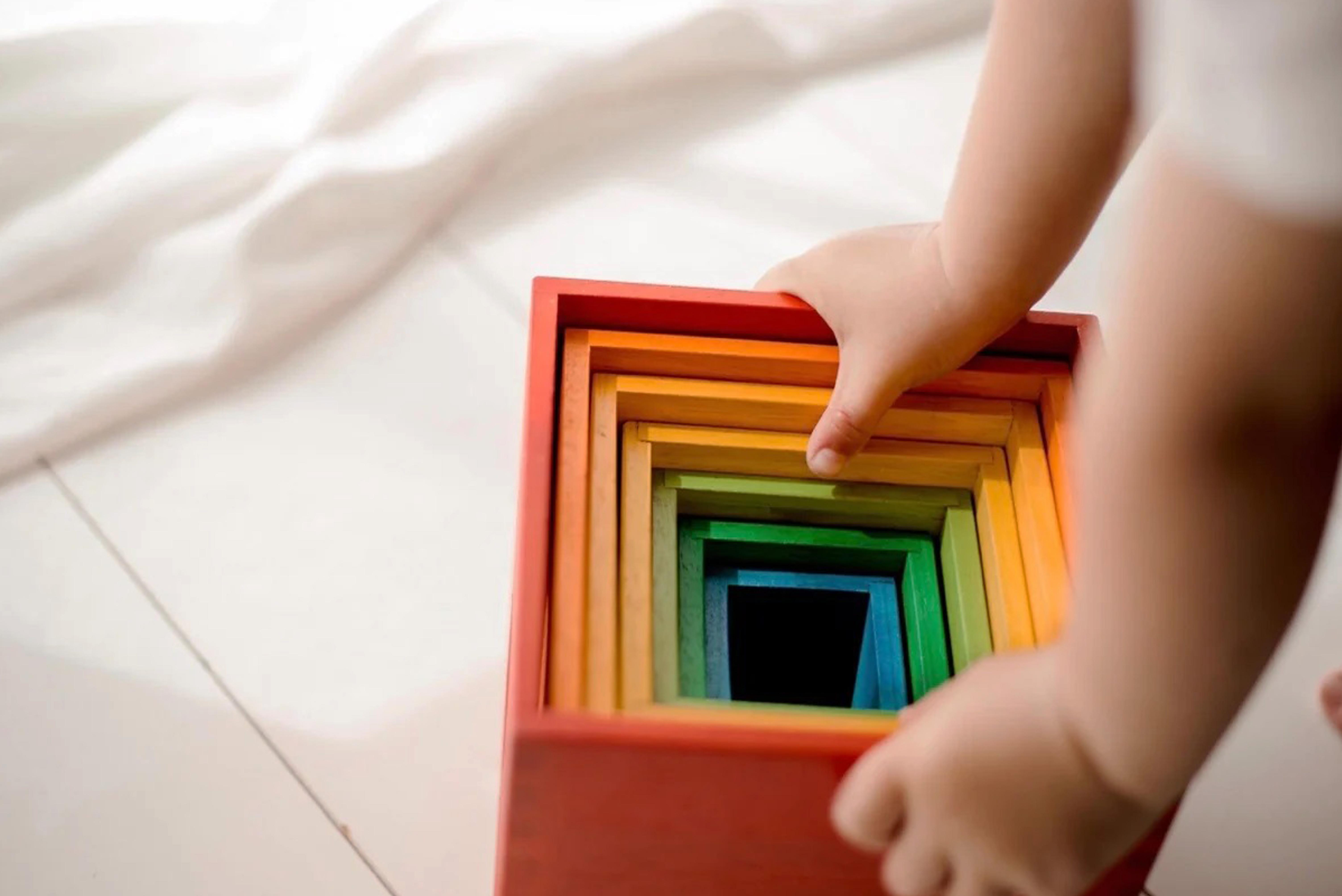 Montessori Materials Spotlight - Nesting Boxes
