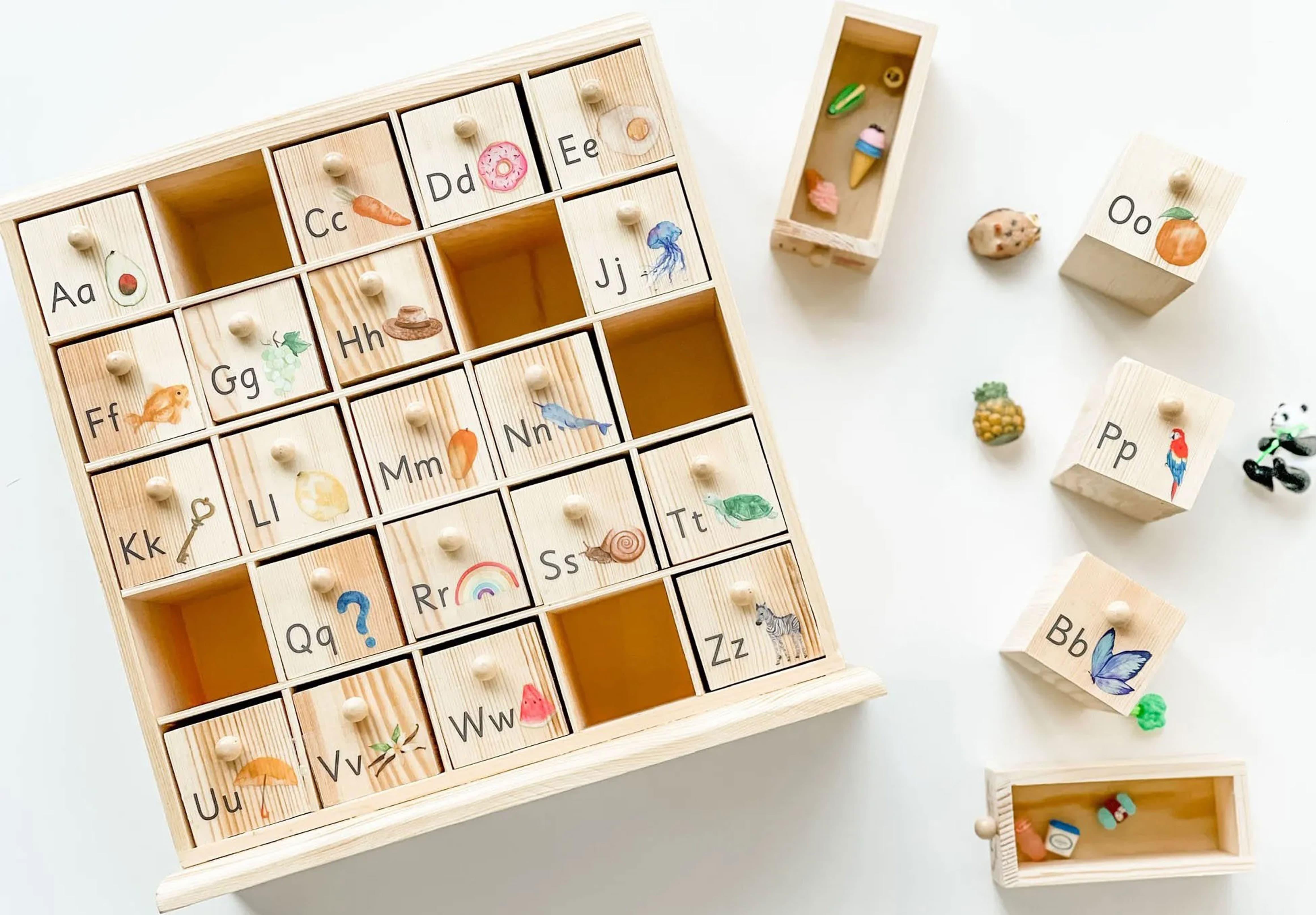 Montessori Materials Spotlight - Letter Sound Object Box