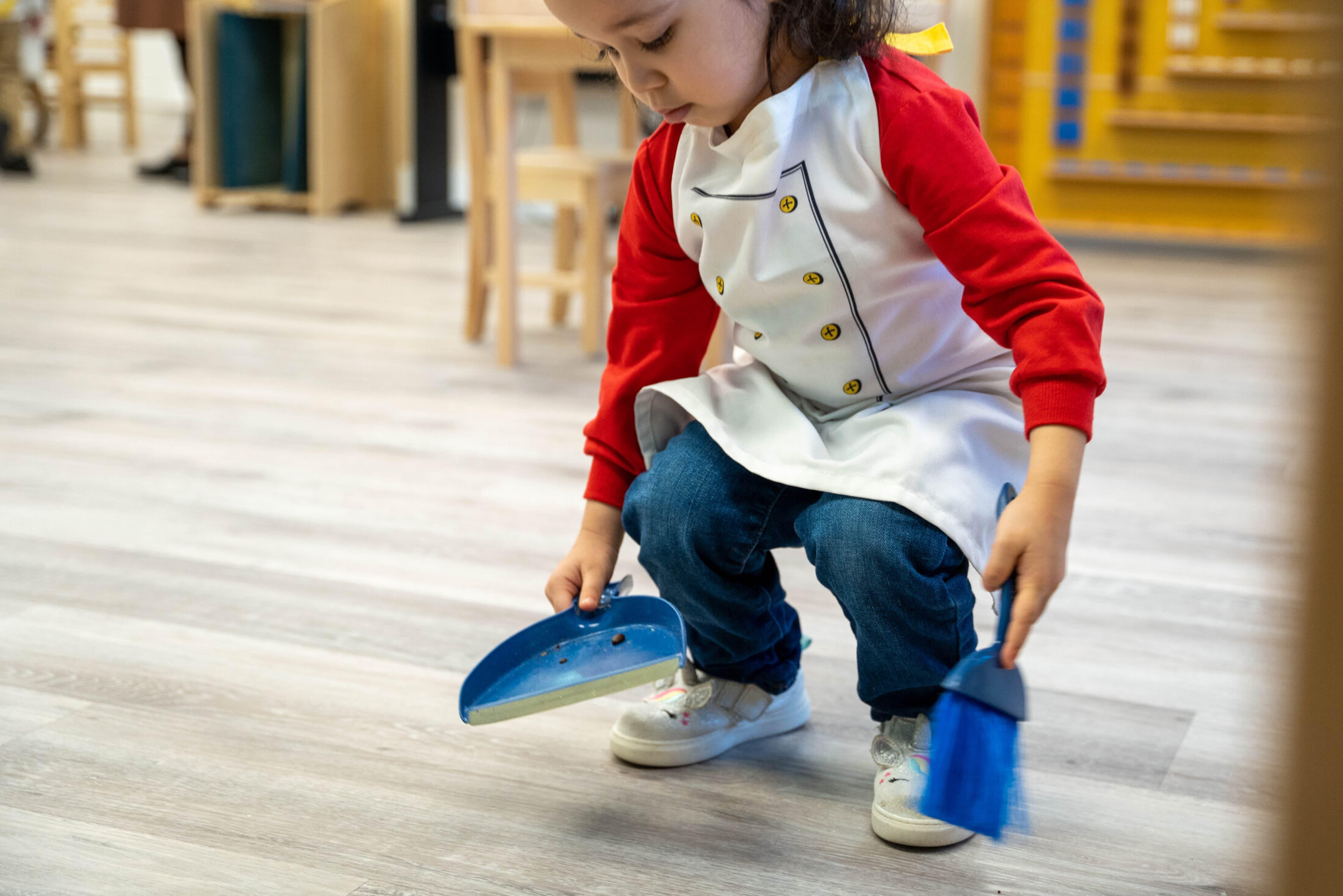 Clean Up Time - Montessori Approach