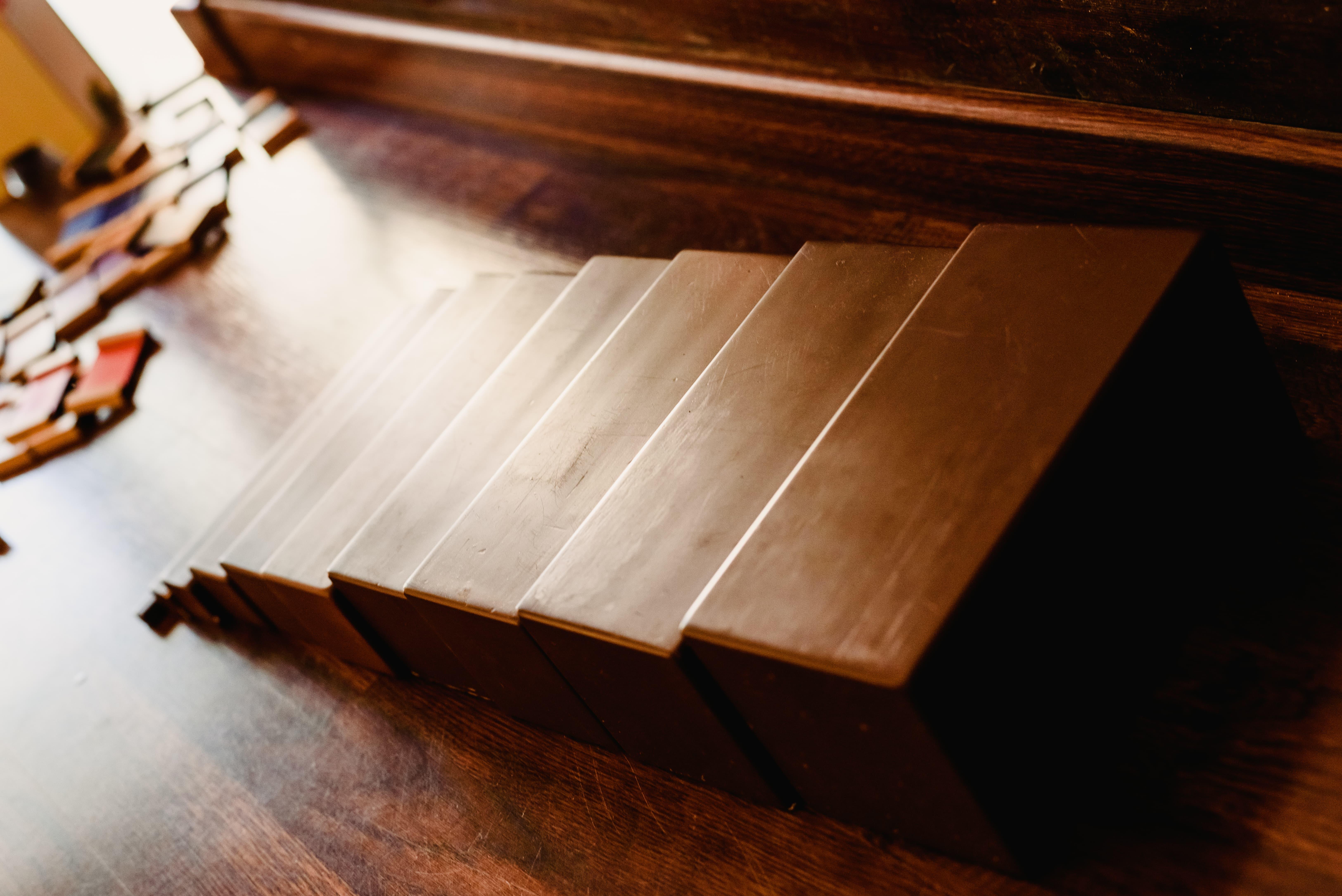 Montessori Materials Spotlight - Brown Stairs