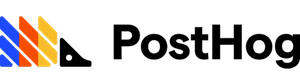 PostHog logo.
