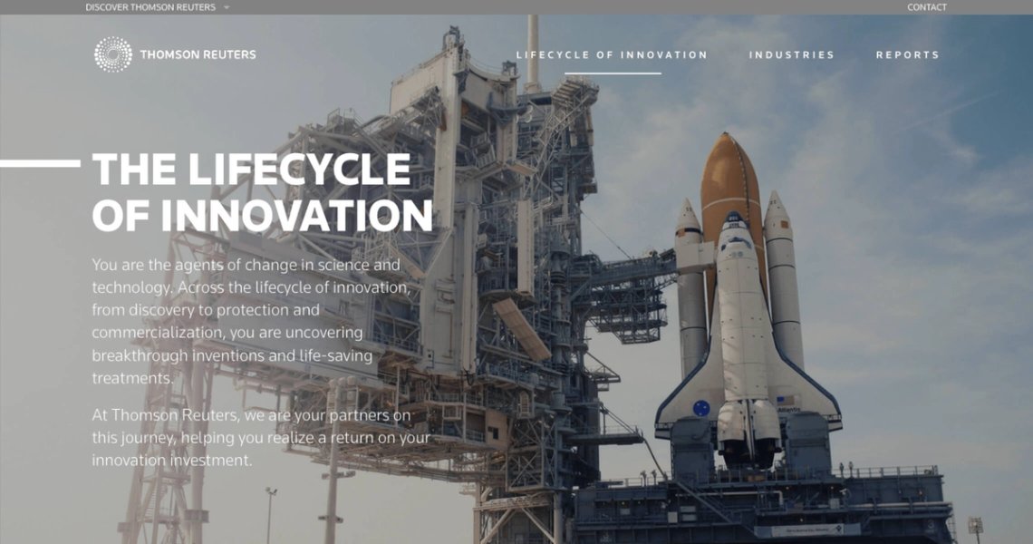 Thomson Reuters The Lifecycle Of Innovation