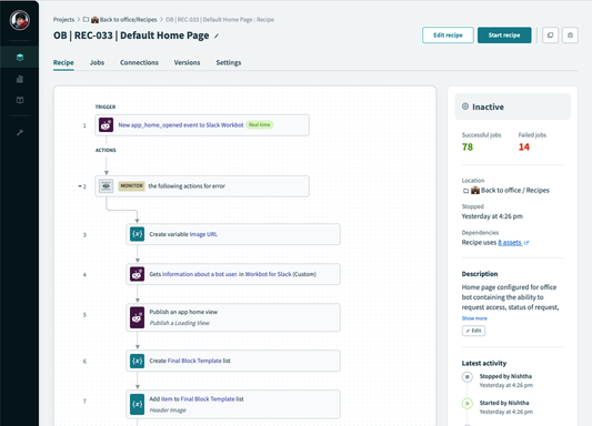 Workato: Enterprise AI Agents for Marketing Operations | Interface