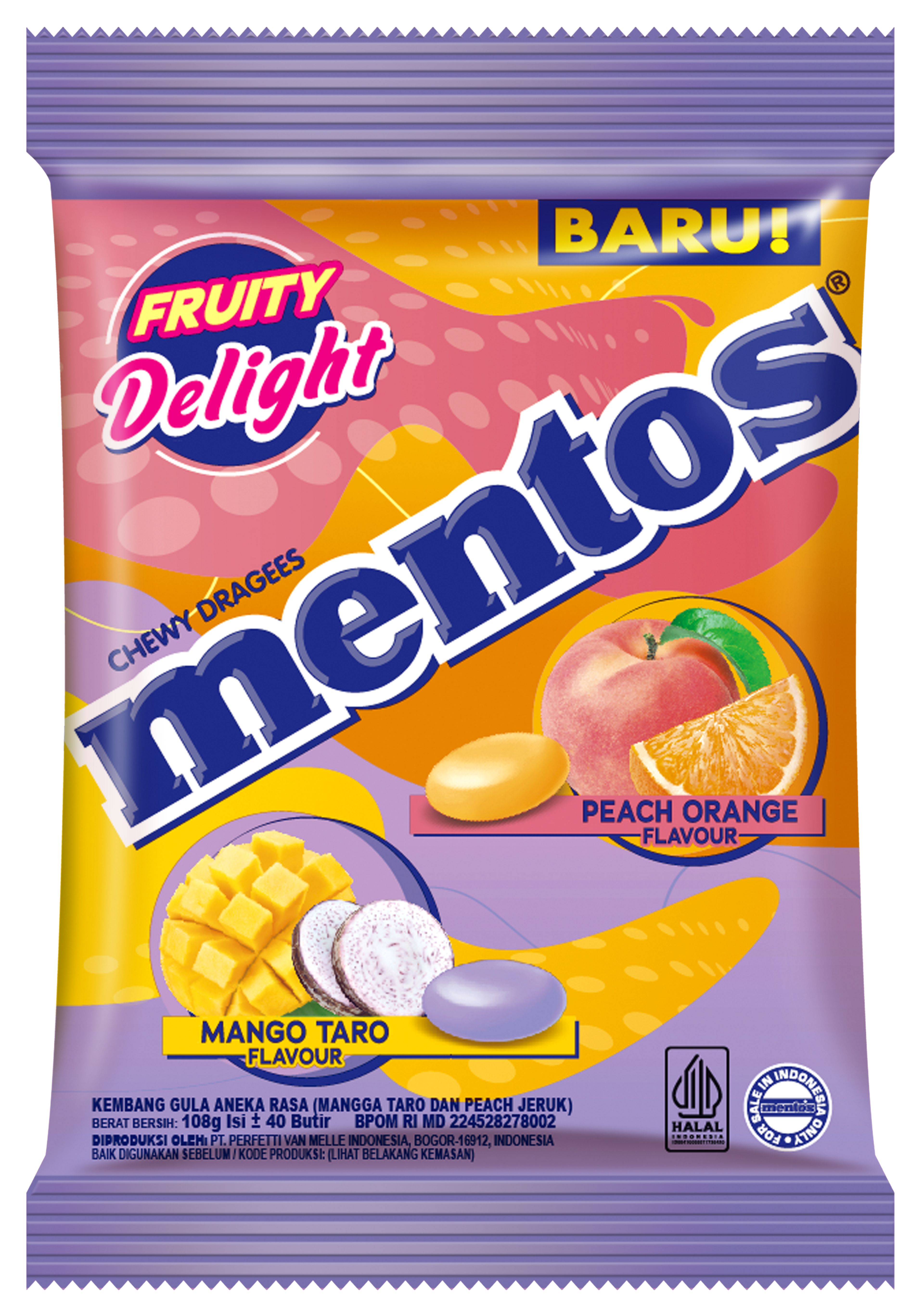 Mentos Pouch Fruity Delight