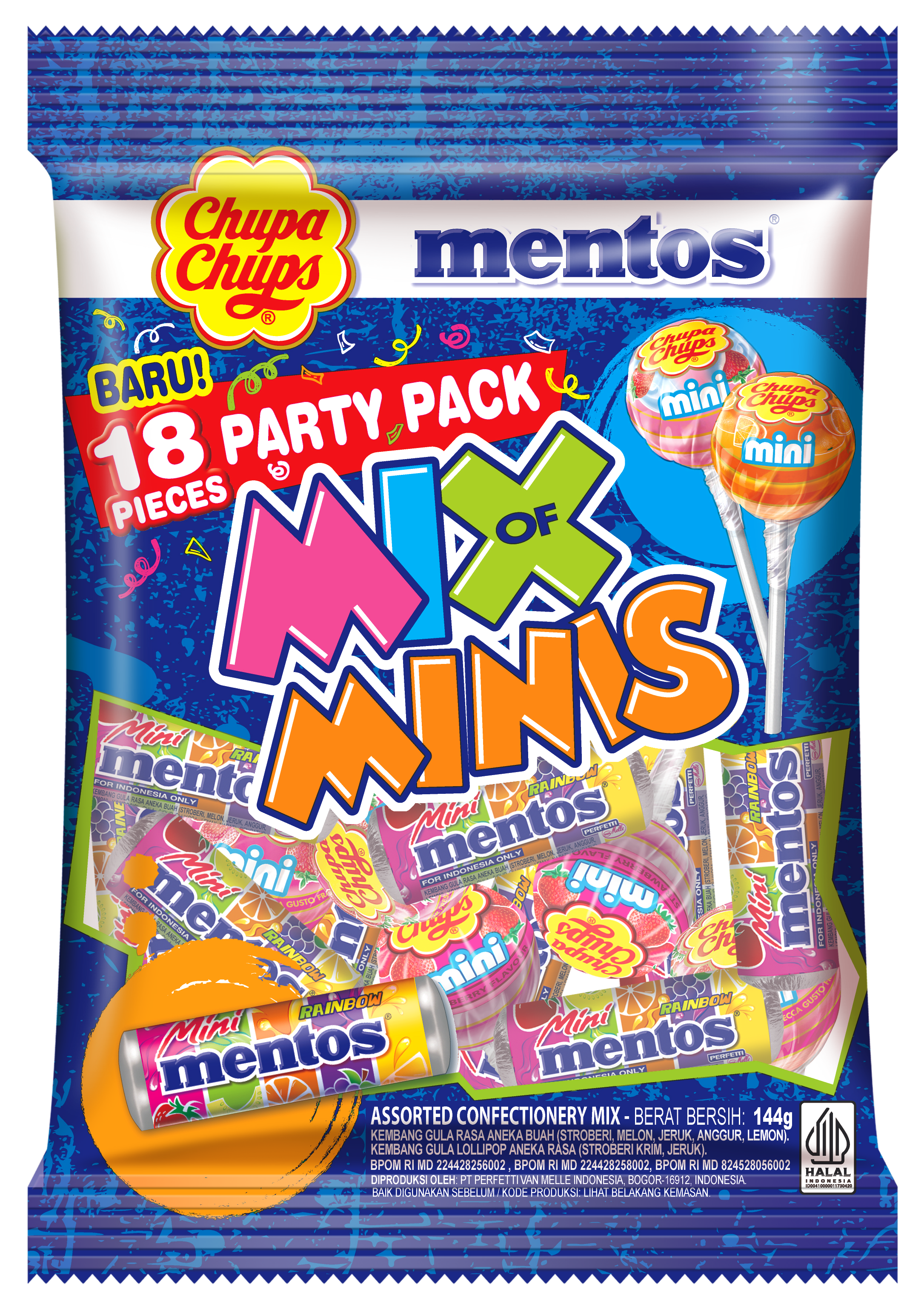 Mentos X Chupa Chups Mix of Minis