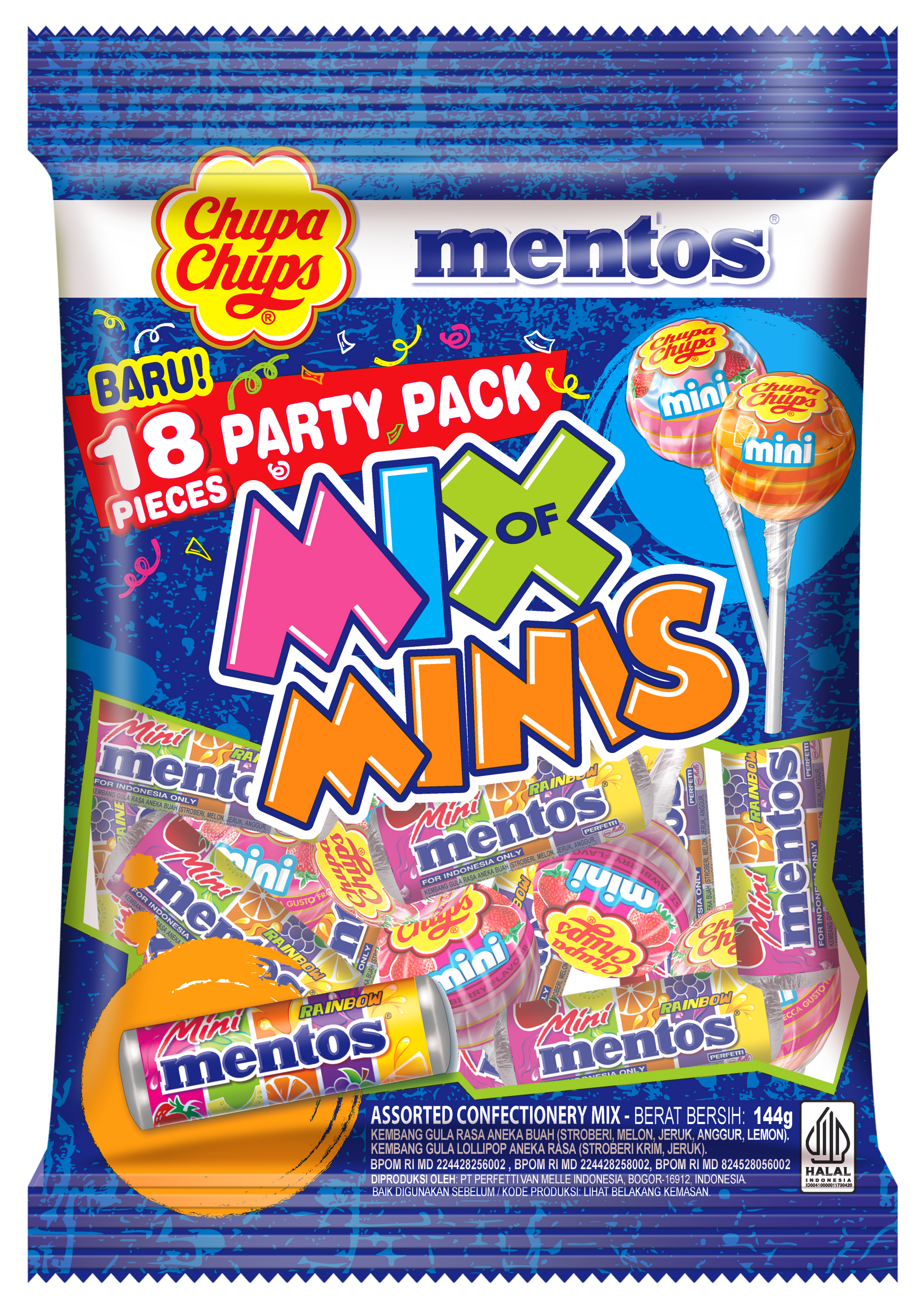 Mentos X Chupa Chups Mix of Minis