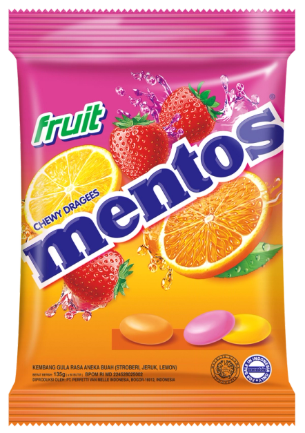 Mentos Pouch Fruit | Mentos Indonesia