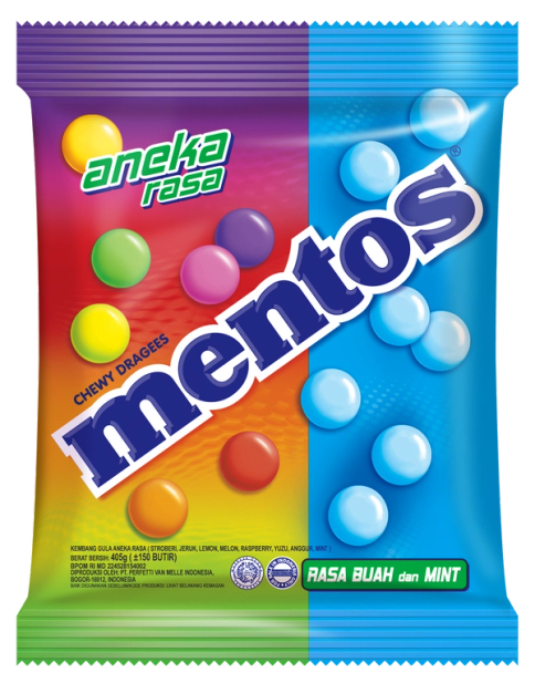 Mentos Pouch Fruit | Mentos Indonesia