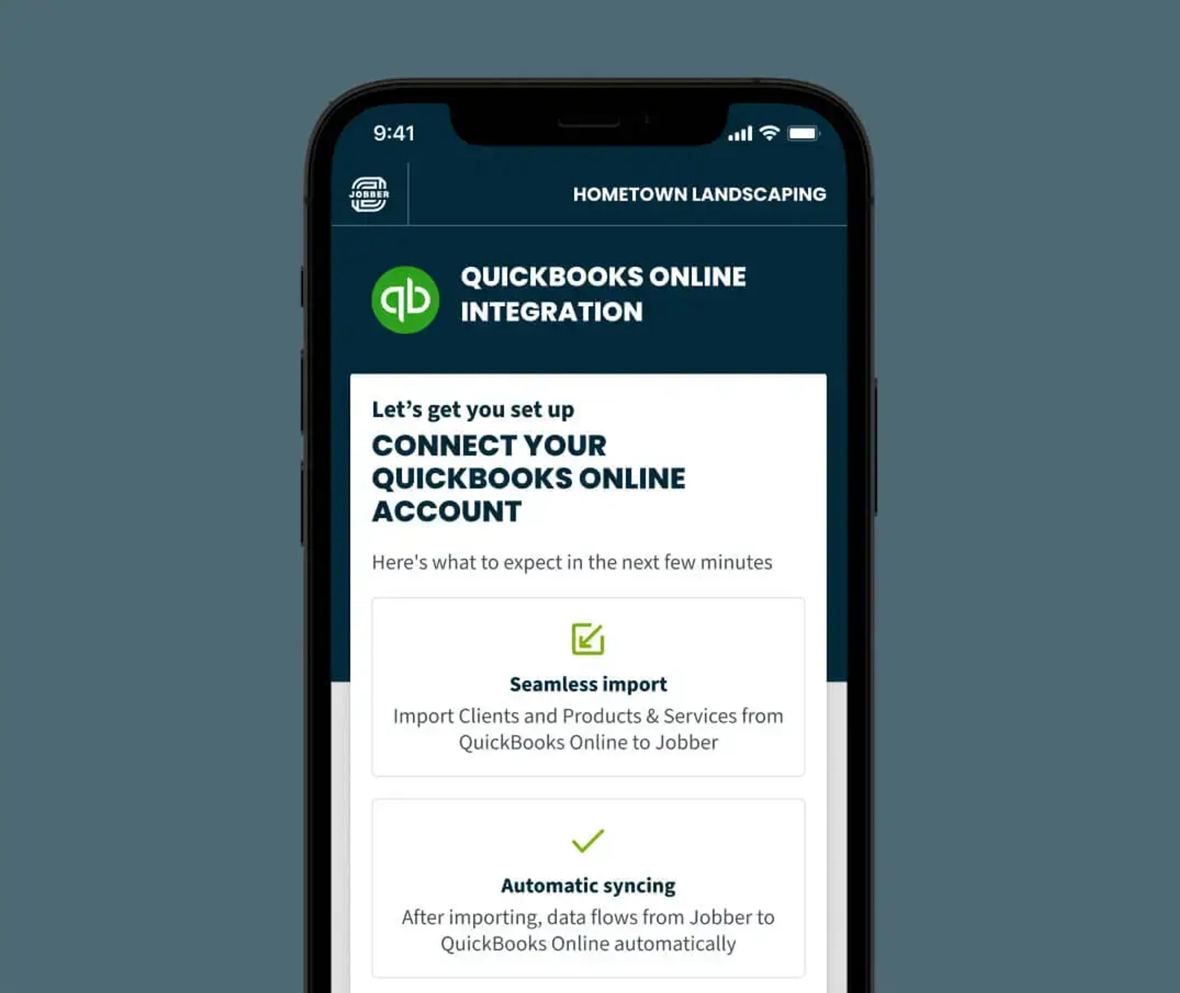 Connect your Quickbooks Online Account with Jobber