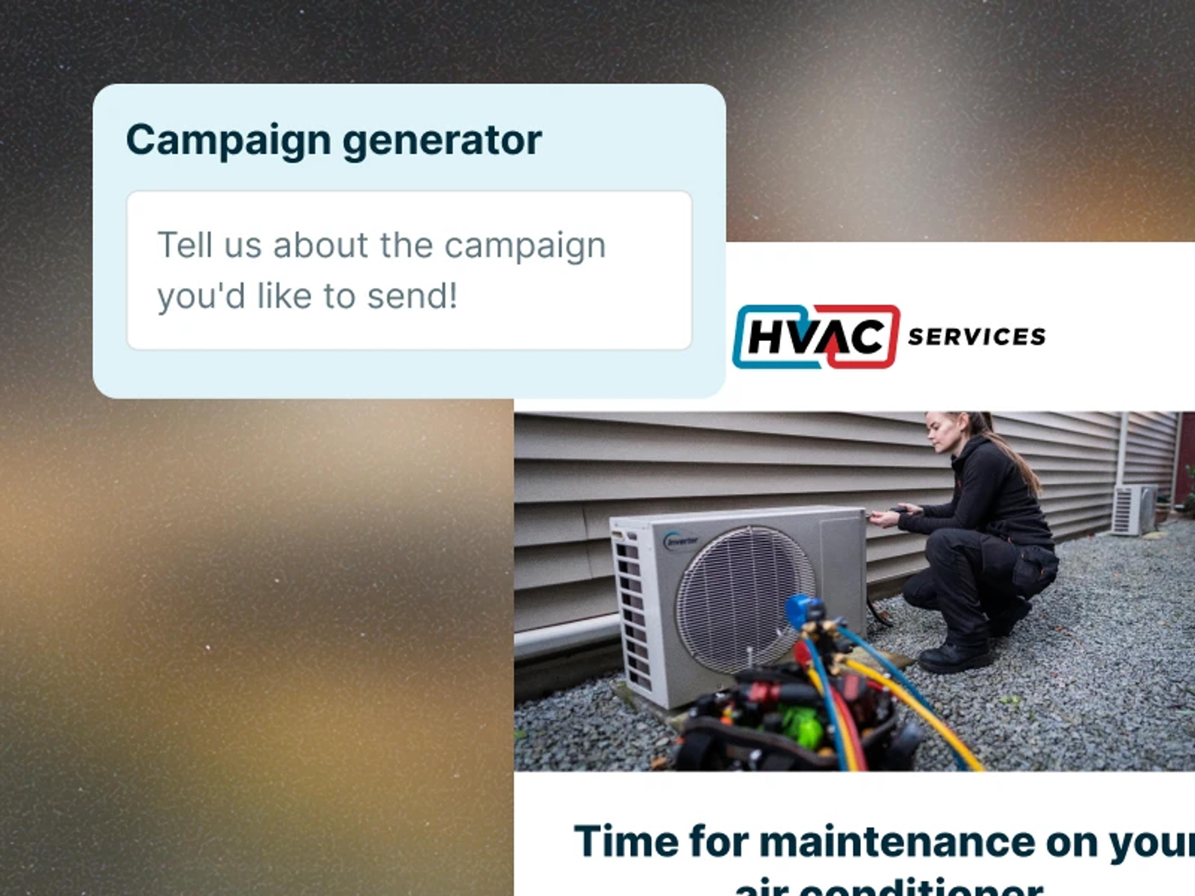 Campaign generator feature.