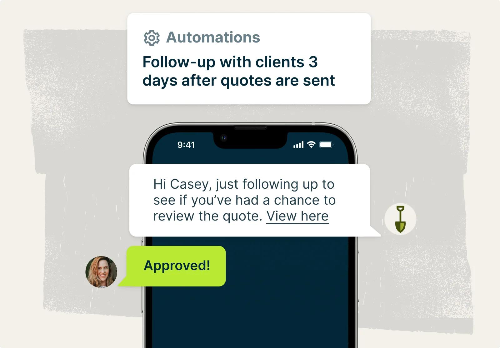 Jobber's automated follow-ups
