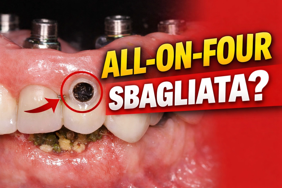 Protesi All-on-Four: come capire se è fatta bene o se presenta errori