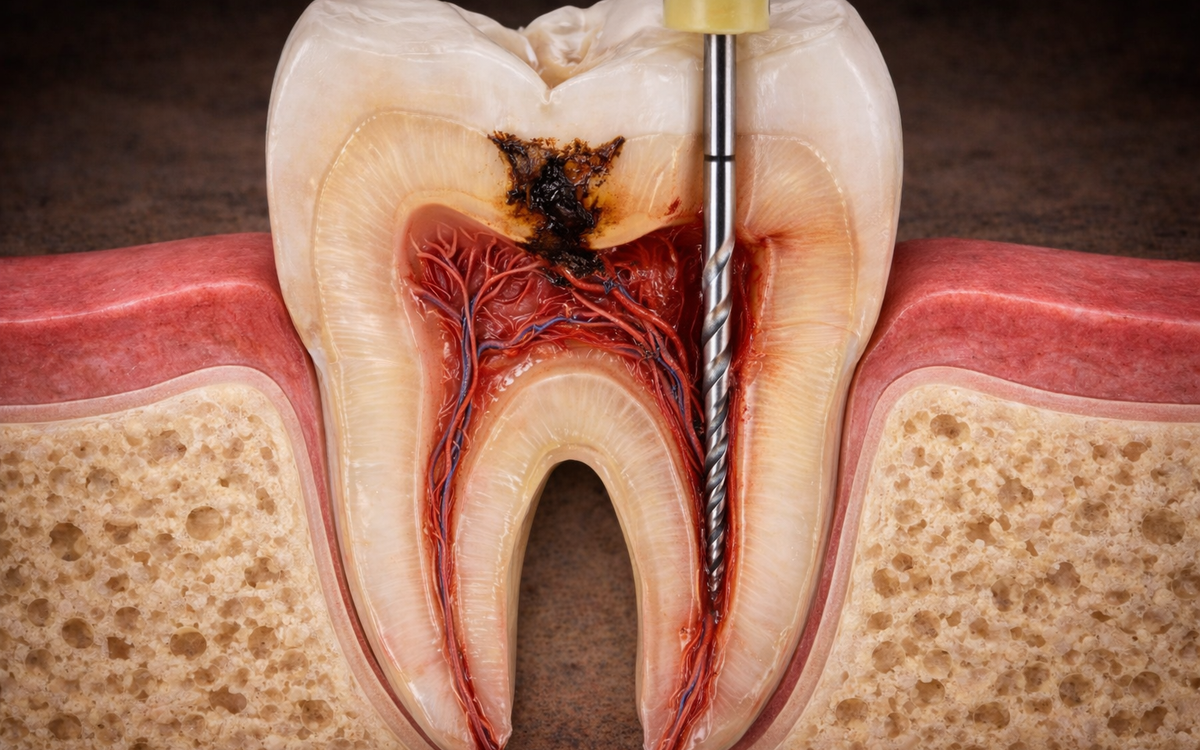 Dente devitalizzato con corona: perché a volte si rompe lo stesso?