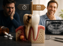 Antibiotico e ascesso dentale: perché il dolore passa ma l'infezione resta
