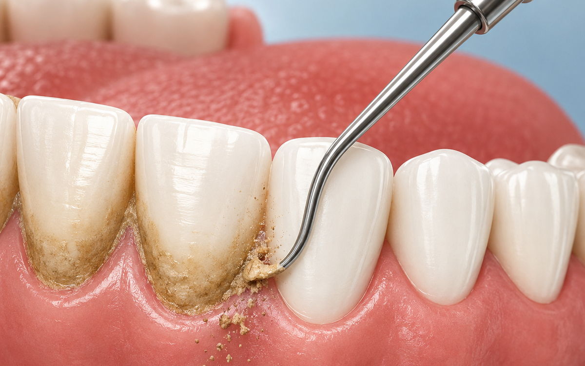 Togliere il tartaro fa cadere i denti? È il tartaro che li sta facendo cadere