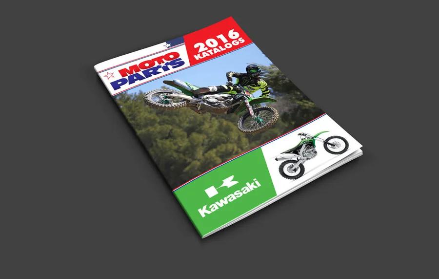 Kawasaki motorsport print design