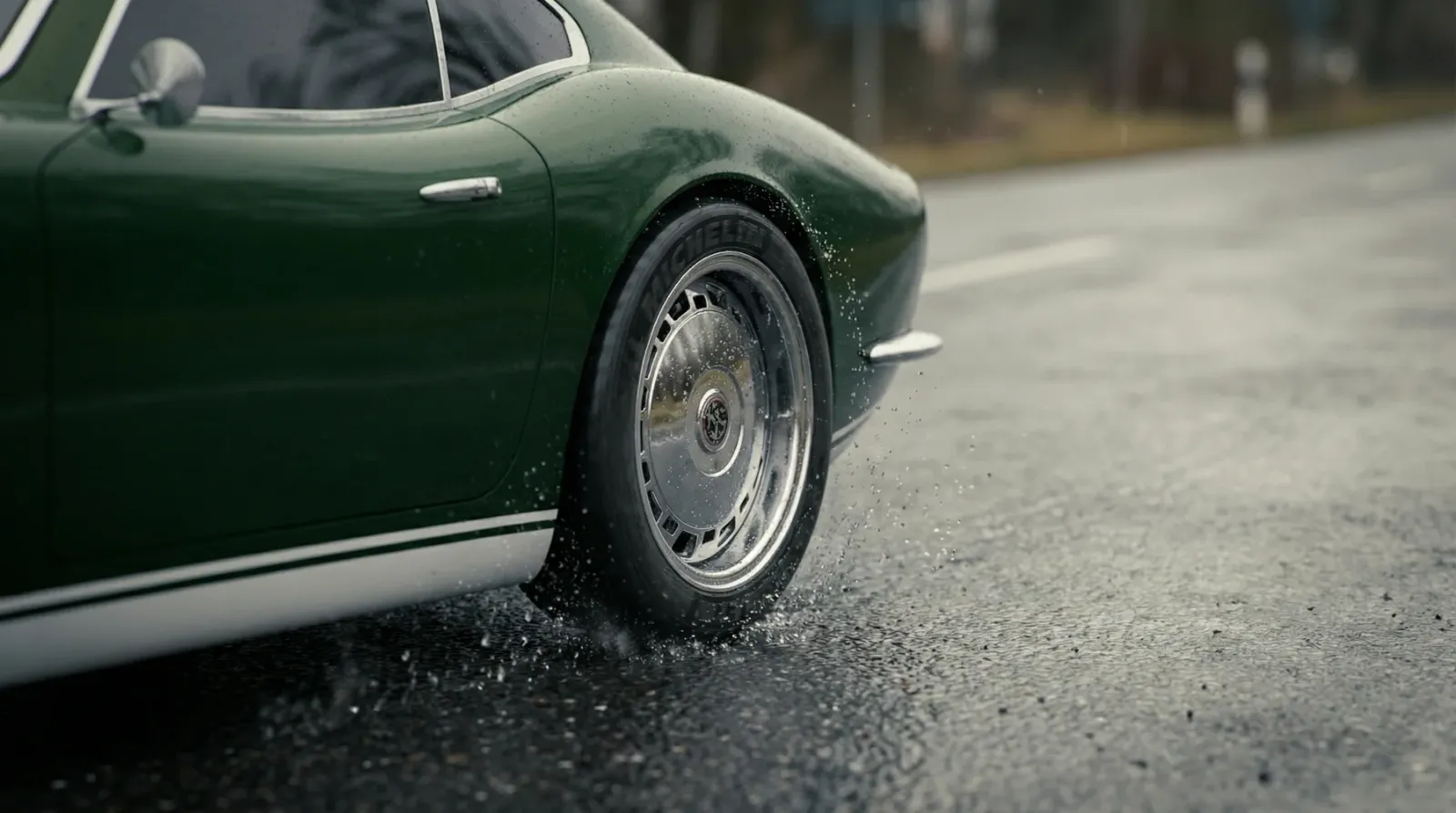 AI car ad for a car that is still in the production process
