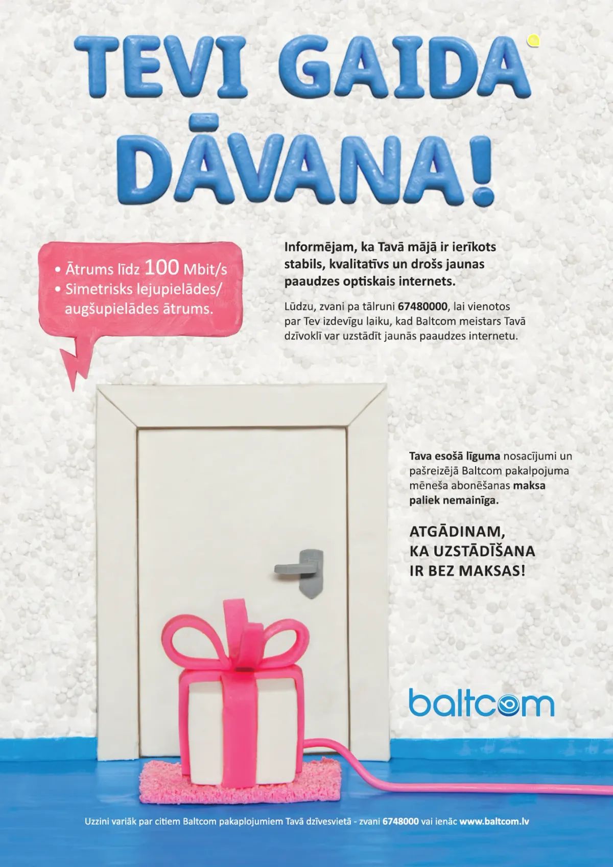 Pirms AI: Kā tapa Baltcom reklāmas kampaņa no plastilīna (2017. gada stāsts)