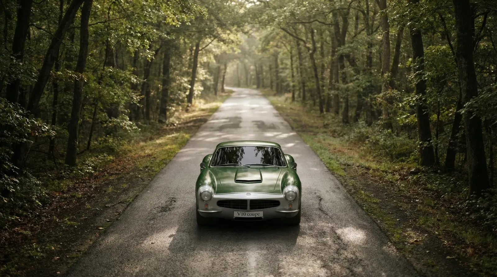 AI car ad for a car that is still in the production process