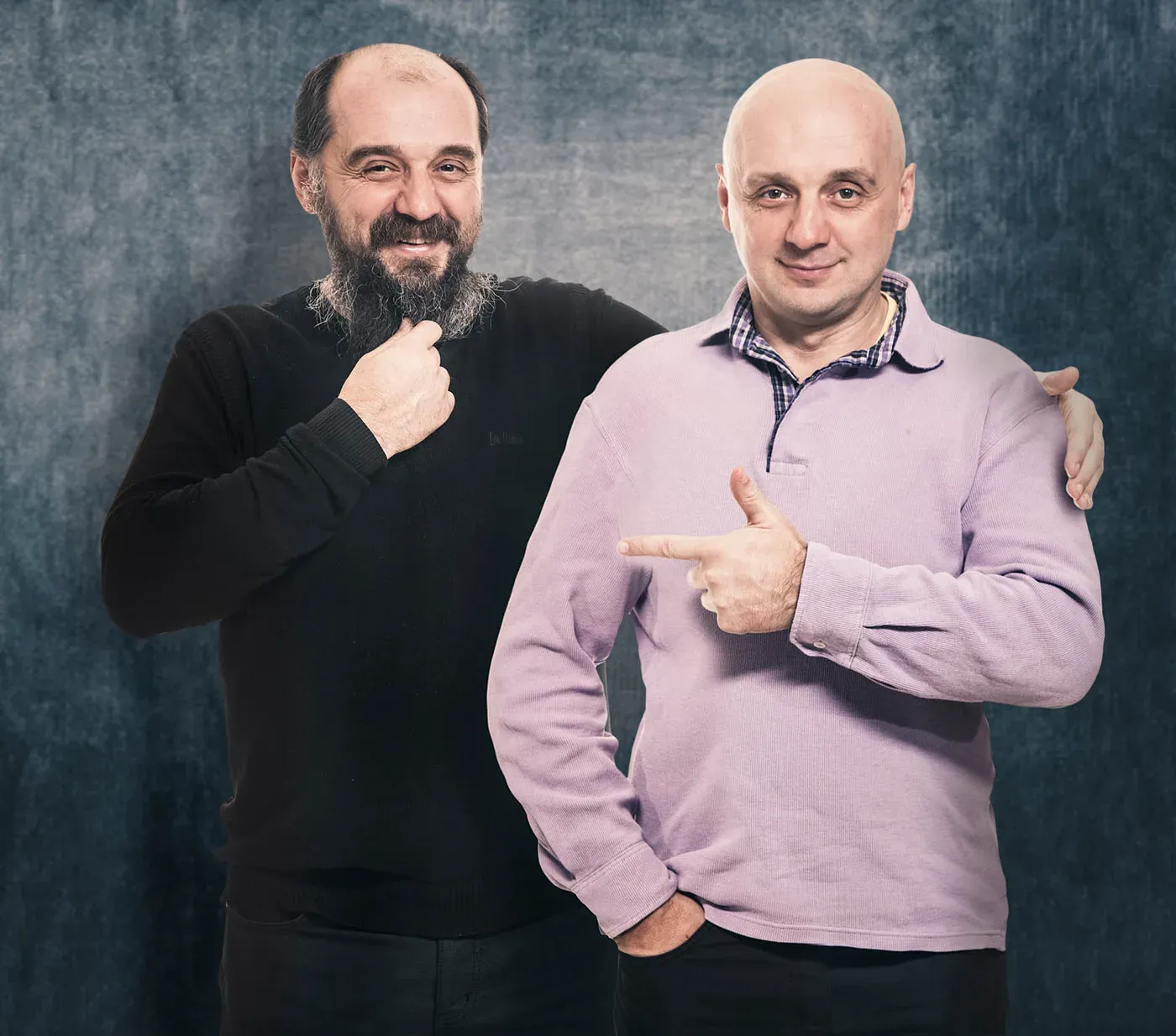 Men's portrait session in the Riga studio, photo 29