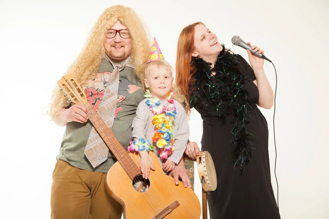 Family portrait session in the Riga studio, photo 9