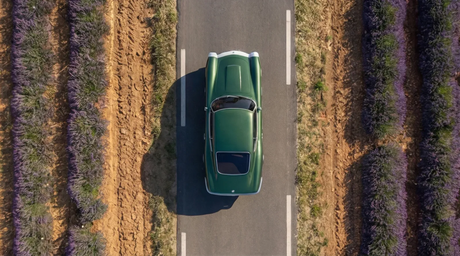 AI car ad for a car that is still in the production process