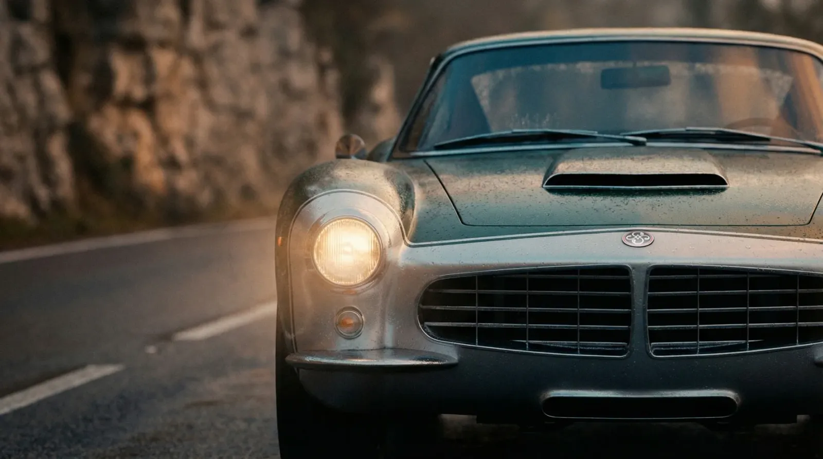 AI car ad for a car that is still in the production process