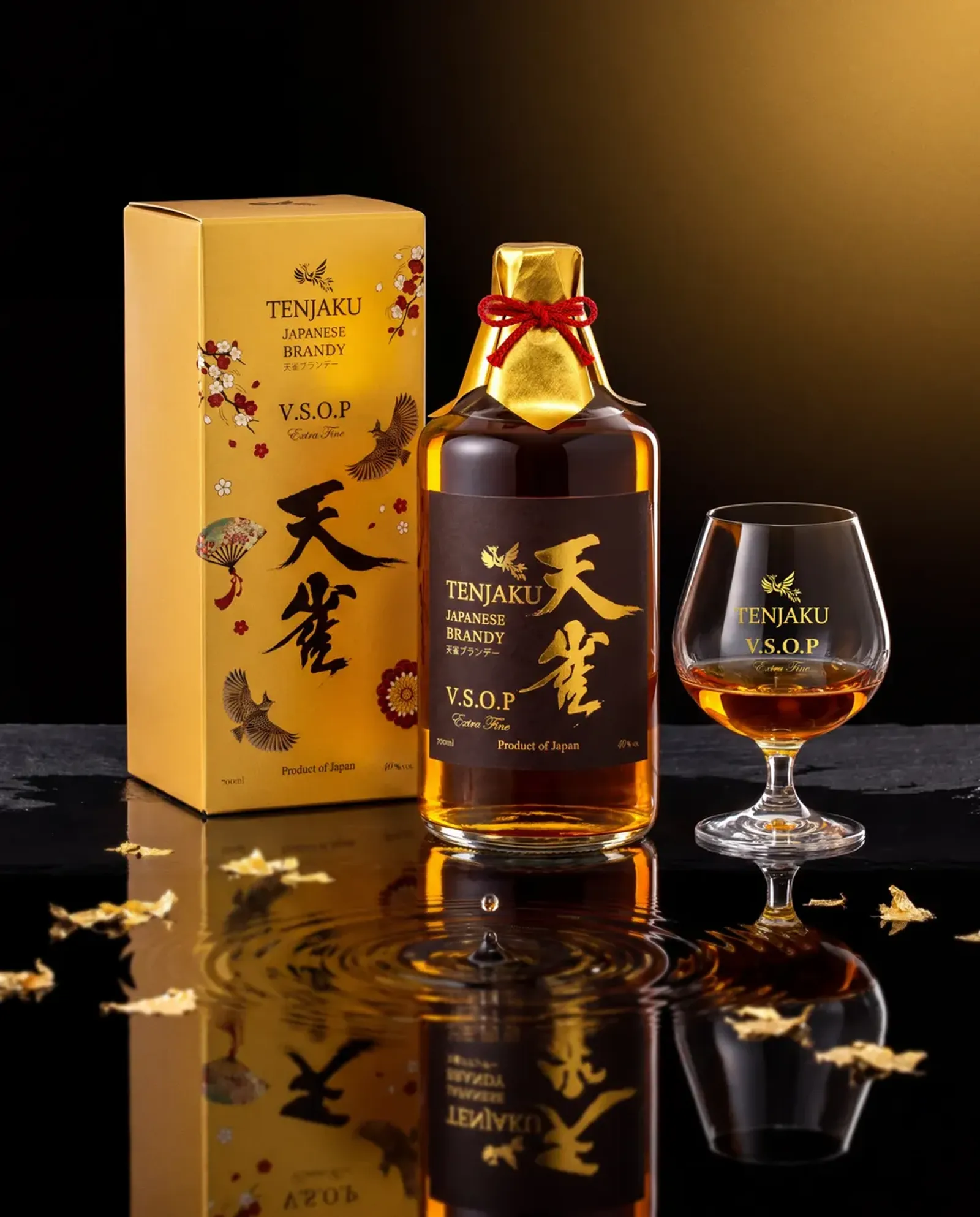 AI ģenerētie Tenjaku Brandy produktu attēli