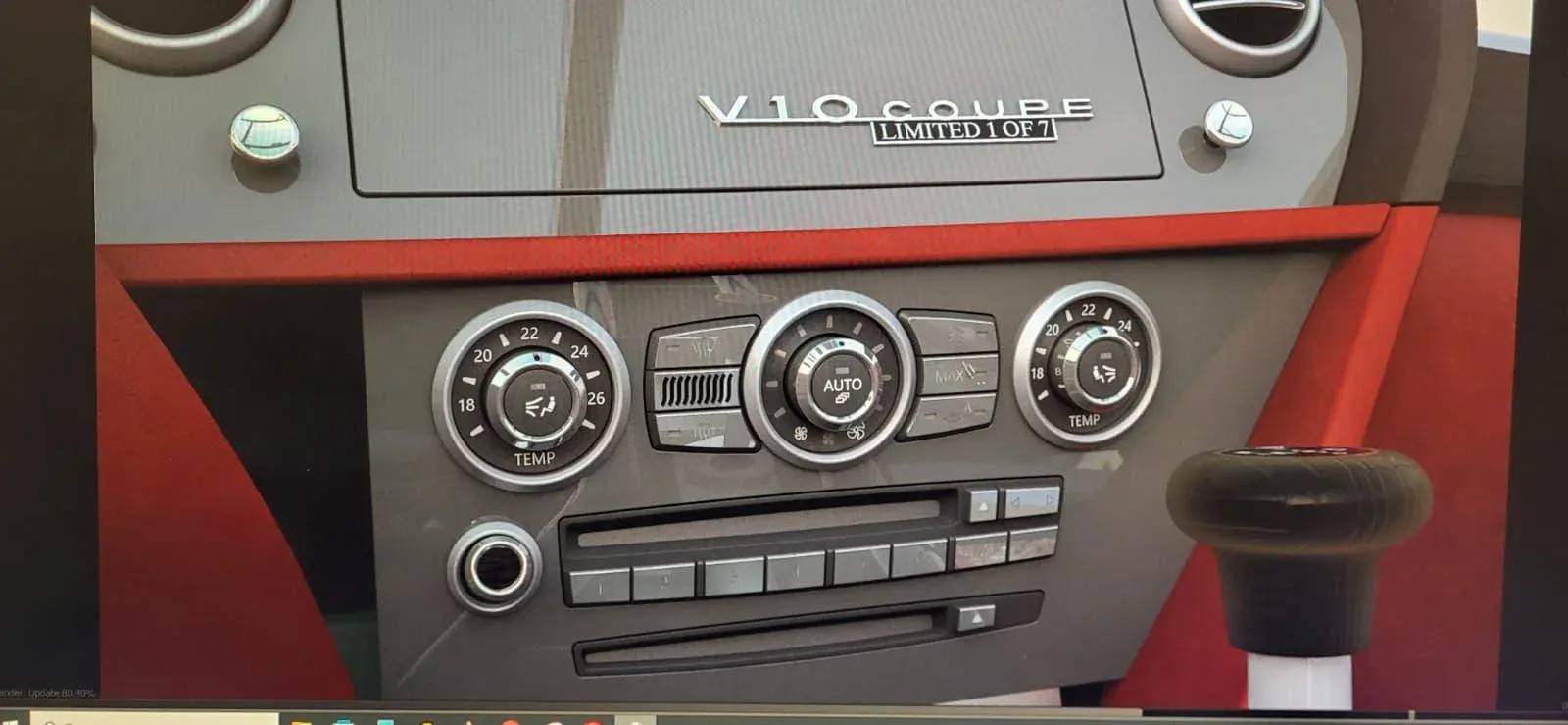 AI car ad for a car that is still in the production process